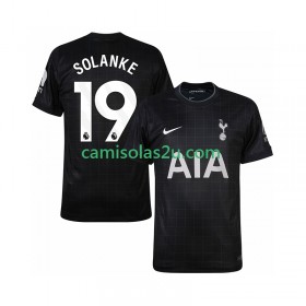 Camisolas de futebol Tottenham Hotspur Solanke 19 Equipamento Alternativa 2025/26 Manga Curta